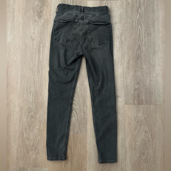 Topshop Jamie High Waist Distressed Moto Jeans - Picture 9 of 12